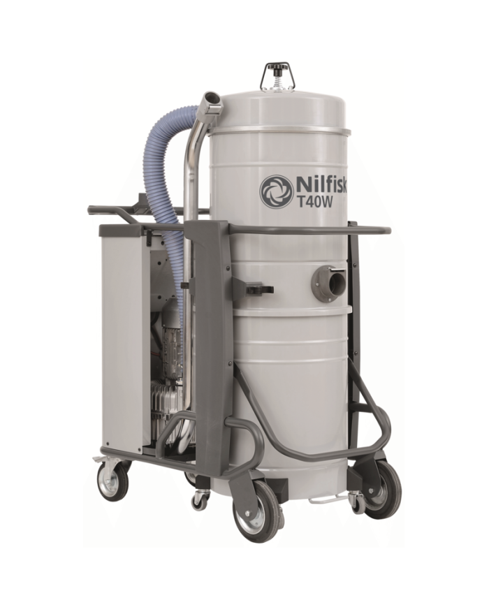 ASPIRATEUR INDUSTRIEL POUR MATÉRIAUX HUMIDES ET SOLIDES