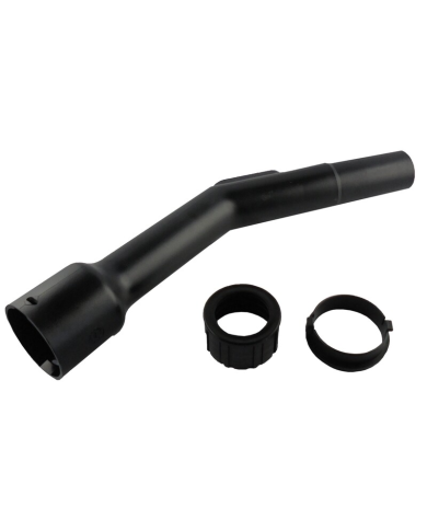 Poignée coudée tout plastique