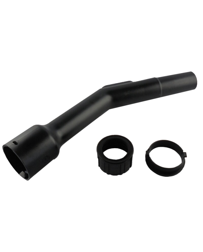 Poignée coudée tout plastique