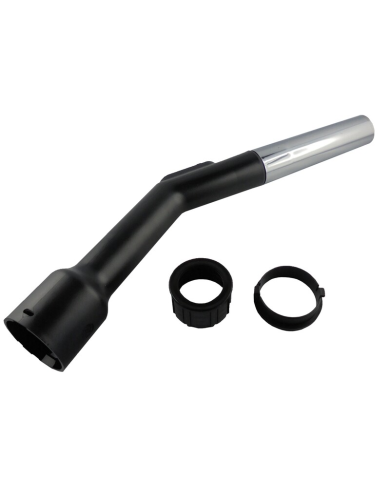 Poignée coudée plastique-tube métal