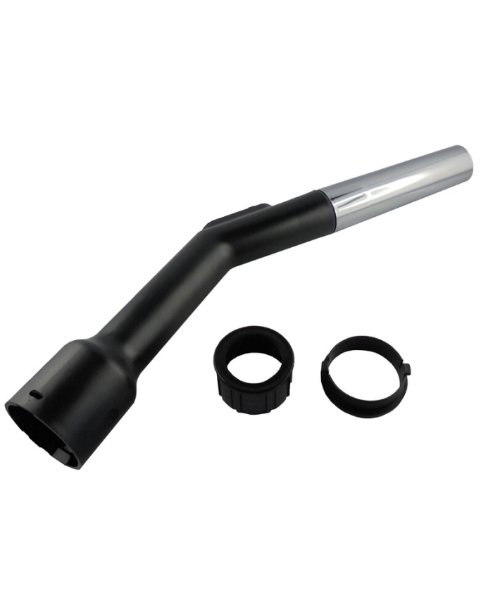 Poignée coudée plastique-tube métal