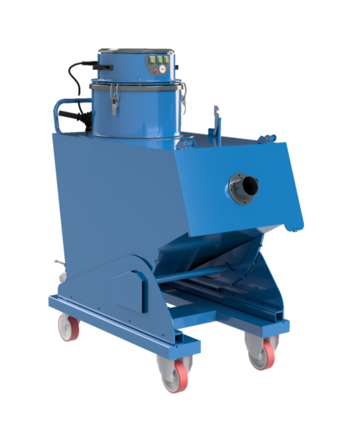 BENNE ASPIRANTE POUR GRANDE QUANTITÉ DE COPEAUX