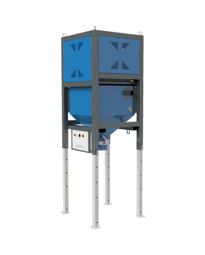 SILO ASPIRANT ATEX POUR POUSSIÈRES ET SOLIDES