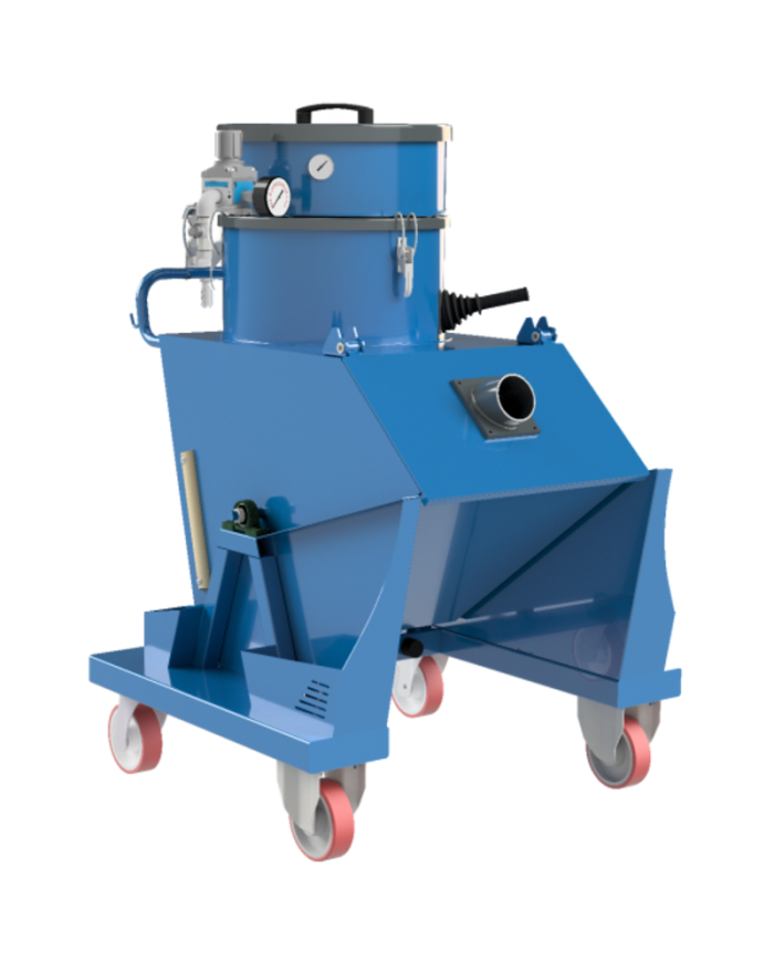 BENNE ASPIRANTE POUR GRANDE QUANTITÉ DE SOLIDES ET DÉCHETS