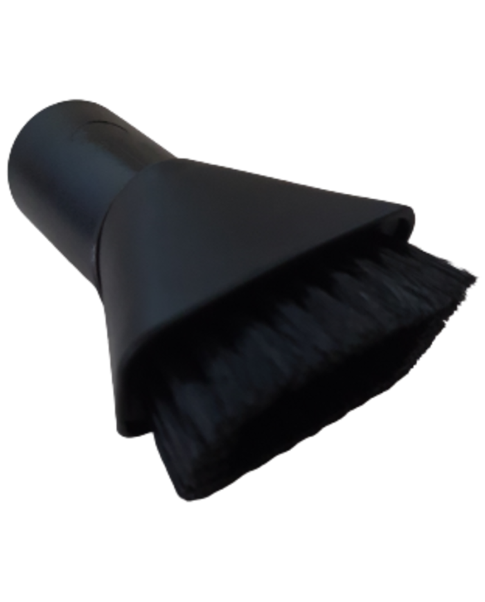 Brosse à épousseter ovale poils synthétiques noirs
