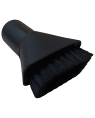 Brosse à épousseter ovale poils synthétiques noirs