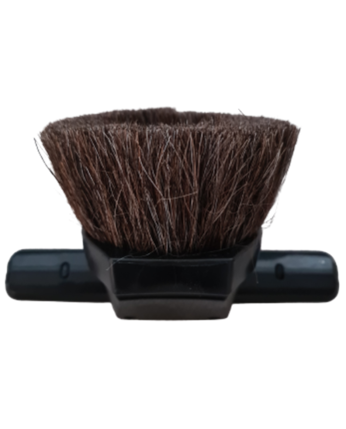 Brosse à épousseter 2 en 1 brosse ronde et suceur étroit