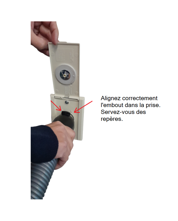 Tuyau flexible Ergo avec ON/OFF