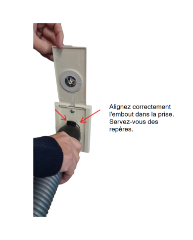 Tuyau flexible 12m Ergo avec ON/OFF