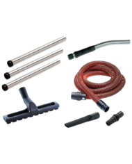 Flexible antistatique rouge D32 - 4 mètres