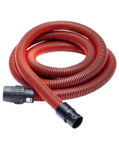 Flexible antistatique rouge D32 - 4 mètres